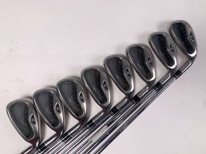 TaylorMade R7 XD Iron Set 3-PW T-Step Ultralite Regular Steel Mens RH