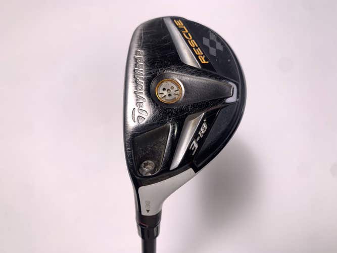 TaylorMade Rescue 11 3 Hybrid 18* Aldila RIP 65g Stiff Graphite Mens LH
