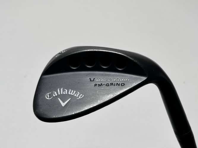 Callaway Mack Daddy Matte BLK PM Grind Lob Wedge LW 58* 10 Bounce KBS Tour-V RH