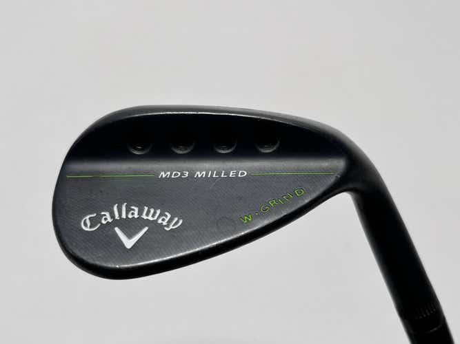 Callaway MD3 Milled Black W-Grind Lob Wedge LW 58* 11 W-Grind DG Wedge  RH