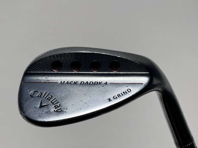 Callaway Mack Daddy 4 Chrome Lob Wedge LW 58* 12X DG S200 Tour Issue Stiff  RH
