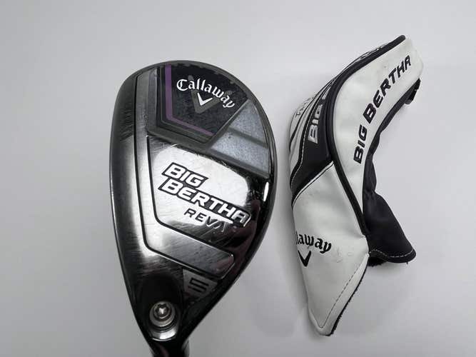 Callaway Big Bertha REVA 23 5 Hybrid 27* Aldila Ascent Blue 40 Ladies Womens LH