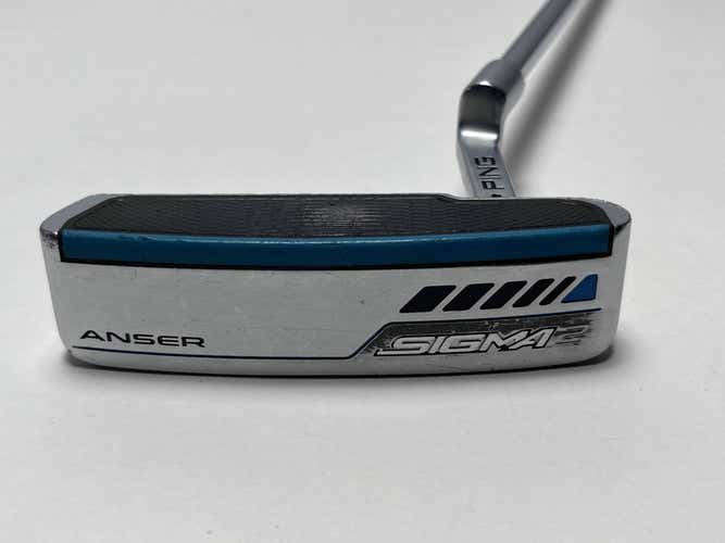Ping Sigma 2 Anser Putter 35" Superstroke Pistol Tour Black Dot Mens RH