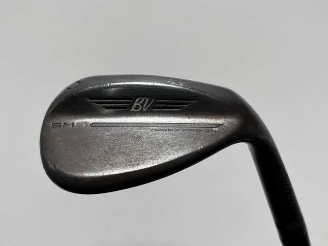 Titleist Vokey SM9 Raw Lob Wedge LW 60* 4 L-Grind AMT S300 Tour White Stiff RH