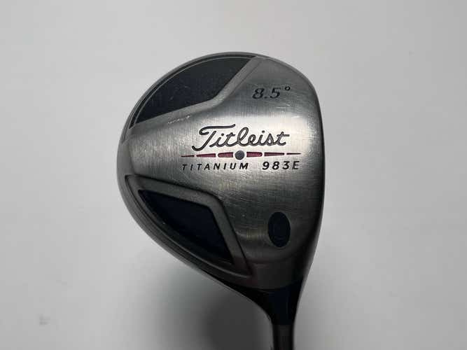Titleist 983 E Driver 8.5* Aldila NV Green 65g Stiff Graphite Mens RH
