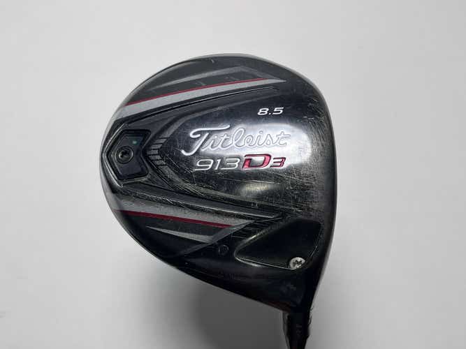 Titleist 913 D3 Driver 8.5* Project X HZRDUS 6.0 Black 60g Stiff Graphite RH
