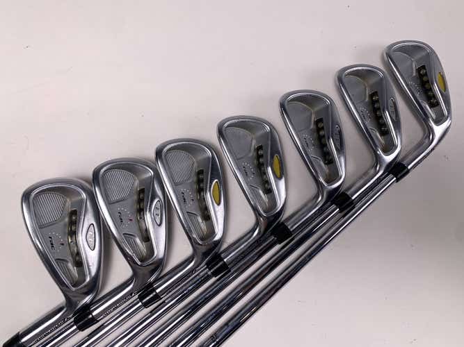 TaylorMade Rac LT 2005 Iron Set 3-PW DG SL S300 Stiff No 9 iron RH