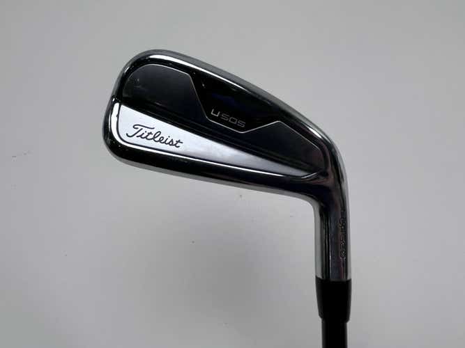 Titleist U-505 4 Utility Iron Project X HZRDUS RDX Smoke 6.0 Black 80g Stiff RH