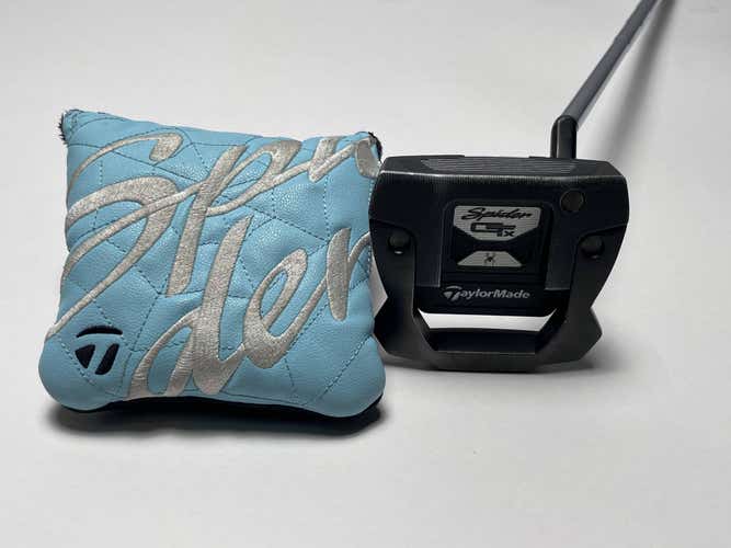 TaylorMade Spider GTx Small Slant Putter 34" SuperStroke Pistol GTR 1.0 RH HC