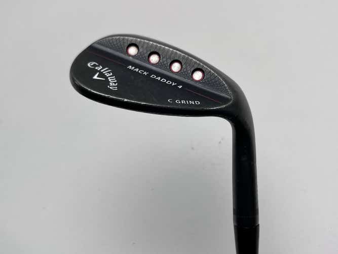 Callaway Mack Daddy 4 Black Lob Wedge LW 58* 8 C-Grind XP 95 R300 Regular RH