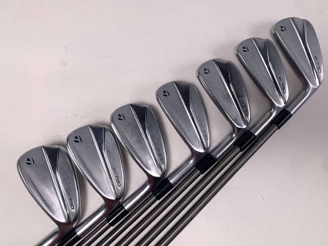 TaylorMade P790 2021 Iron Set 4-PW AeroTech SteelFiber i95 Regular RH +1/2''