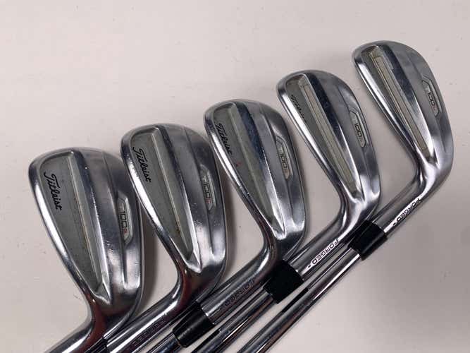 Titleist T100S 2021 Iron Set 6-PW Dynamic Gold S400 Tour Issue Stiff RH