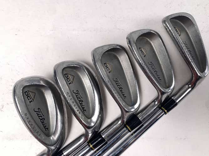 Titleist DCI Gold Overszie + Iron Set 7-PW+SW Tri-Spec Regular Steel Mens RH