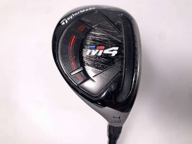 TaylorMade M4 4 Hybrid 22* Fujikura Atmos Red 6R Regular Graphite Mens RH