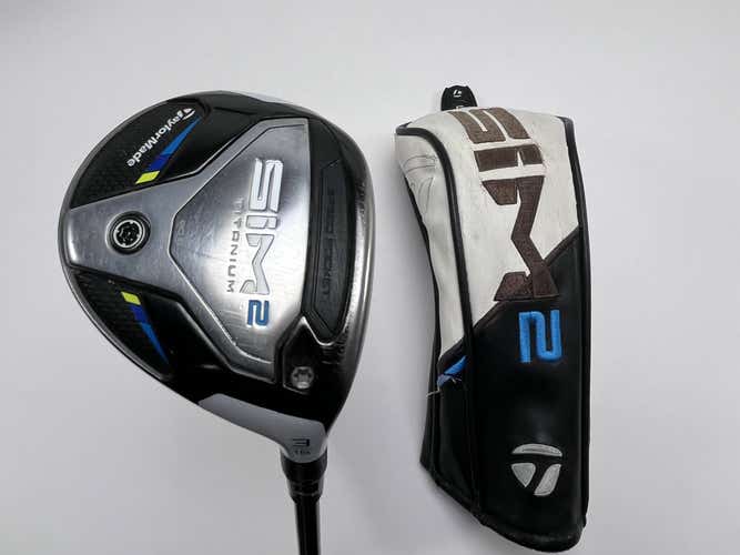 TaylorMade SIM2 Titanium 3 Fairway Wood 15* Tensei Blue Raw AV 65g Regular RH HC