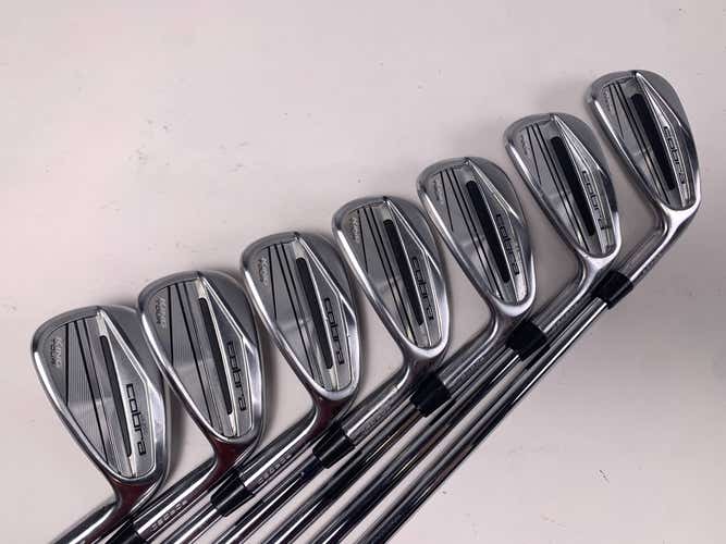 Cobra KING Tour 2023 Iron Set 4-PW Dynamic Gold X100 Tour Issue XStiff RH