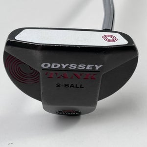 Odyssey Tank 2-Ball Putter 34" SuperStroke Slim 3.0 Mens RH