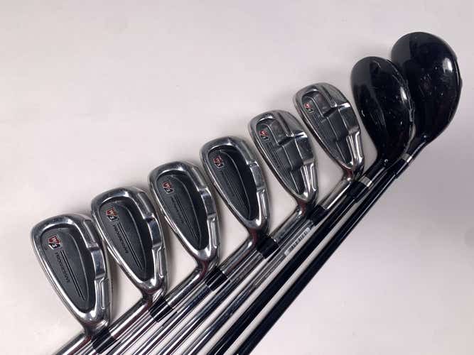 Wilson Staff Progressive Hybrid Iron Set 3H-4H 5-PW Dynalite Uniflex RH