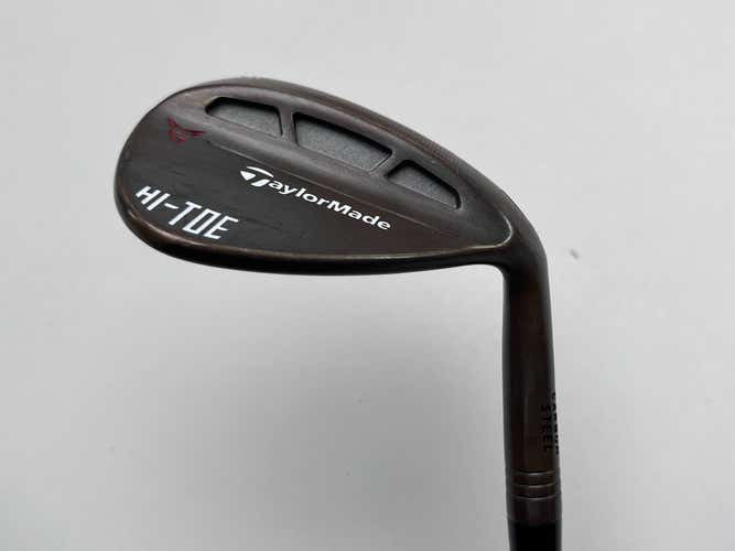 TaylorMade HI-TOE RAW Lob Wedge LW 58* 10 Bounce KBS Hi-Rev 2.0 115g Wedge RH