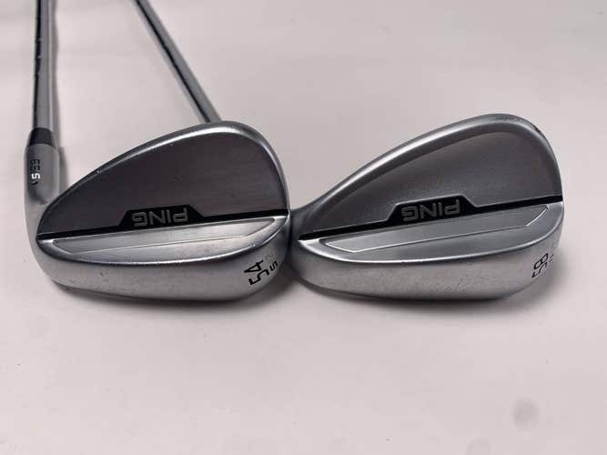 Ping s159 Chrome Wedge Set 54* 12 | 58* 14 Black Dot Z-Z115 115g Wedge RH