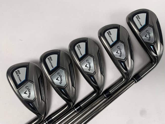 Callaway Big Bertha Womens 2015 Iron Set 6-PW UST Mamiya Recoil 450 F1 Ladies RH