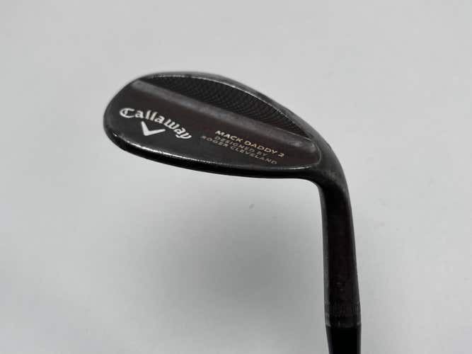 Callaway Mack Daddy 2 Slate Lob Wedge LW 60* 10 U Precision Rifle 6.0 Stiff RH