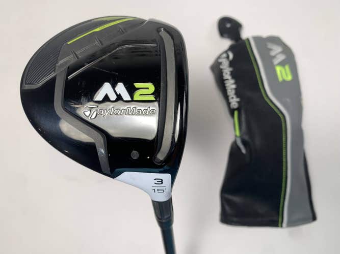 TaylorMade M2 2019 3 Fairway Wood 15* Aldila Nv Tour XStiff Graphite Mens RH HC