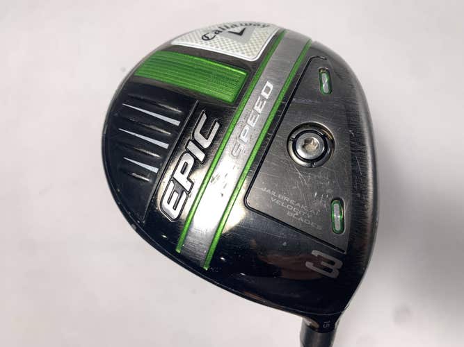 Callaway EPIC Speed 3 Fairway Wood 15* HZRDUS Smoke iM10 6.0 Stiff  RH