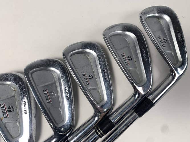 TaylorMade 300 Iron Set 3-PW Rifle FCM 6.0 Stiff Steel Mens RH