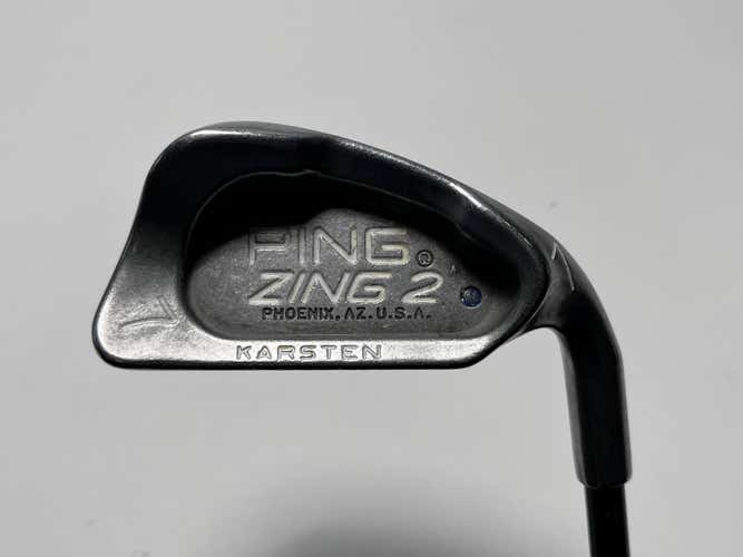 Ping Zing 2 Single 7 Iron Blue Dot 1* Up G Loomis Stiff Graphite Mens RH