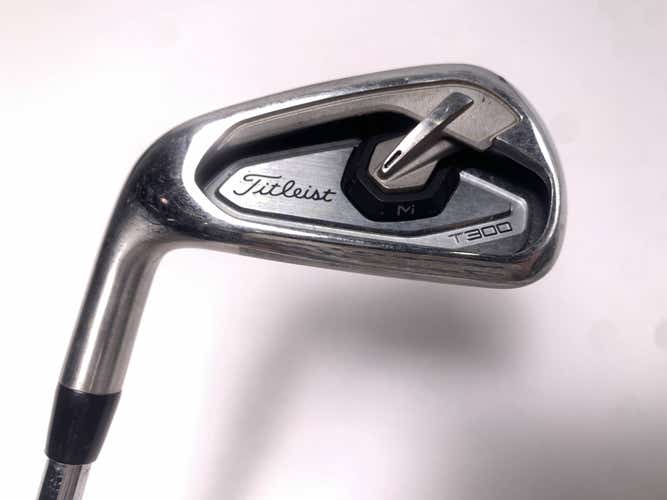 LEFTY Titleist T300 Single 6 Iron True Temper AMT Red R300 Regular Steel Mens LH