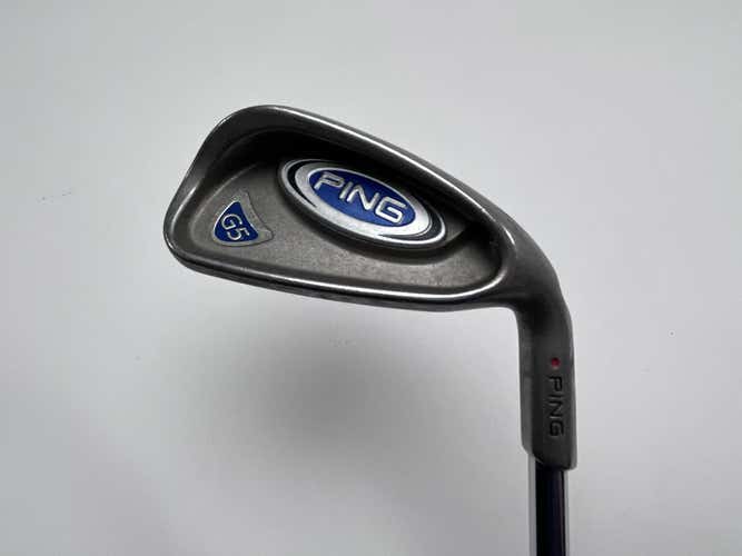 Ping G5 Single 7 Iron Red Dot 1* Flat Cushin Stiff Steel Mens RH