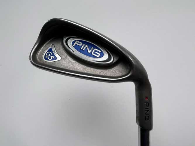 Ping G5 Single 5 Iron Red Dot 1* Flat Cushin Regular Steel Mens RH