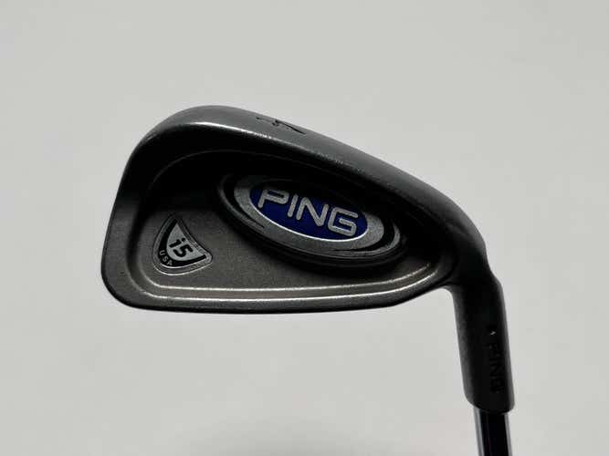 Ping i5 Single 4 Iron Black Dot Stiff Steel Mens RH