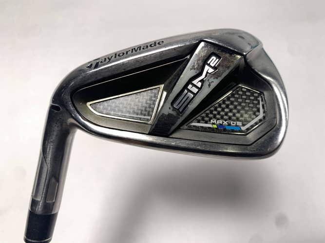 LEFTY TaylorMade SIM2 MAX OS Single 6 Iron Fujikura Ventus Blue 5A Senior LH