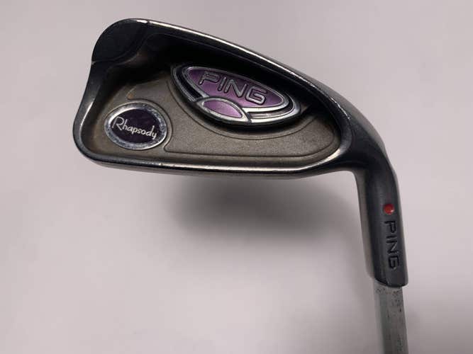 Ping Rhapsody Single 5 Iron Red Dot 1* Flat ULT 129 Ultra Light Ladies RH
