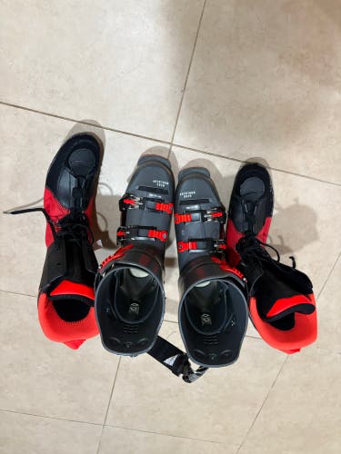 Mondo 26 & 26.5 Rossignol Hero World Cup ZB Ski Boots Stiff Flex (Used)