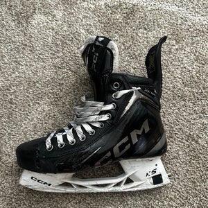 Black 2024 CCM Tacks XF Pro Hockey Skates Wide Width 7.5 (Used)