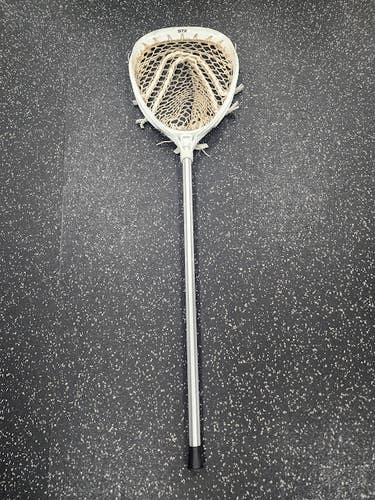 Used Stx Eclipse II on String King Metal 2 Mens Goalie Head White 11849-s000039407