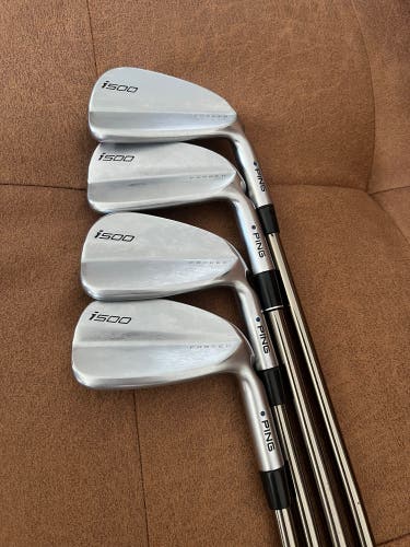Ping i500 Iron Set 6-9i Blue Dot Recoil ES 780 F3 Regular Flex Graphite Shafts