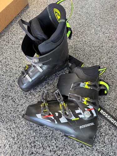 Mondo 27 & 27.5 Men's Rossignol All Mountain Speed Ski Boots Medium Flex (Used)