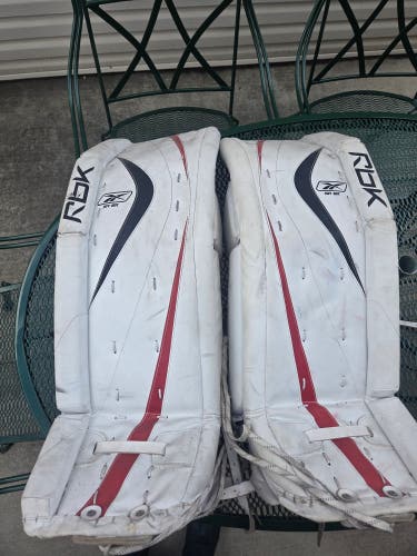 34" Reebok 6K Goalie Leg Pads (Used)