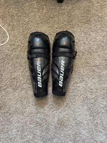 Senior Bauer Pro Series 15" Shin Pads Pro Stock (Used)