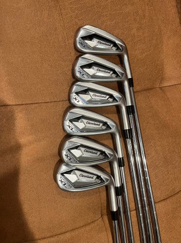 Used Cleveland ZipCore XL Iron Set 5-PW KBS Stiff Flex Steel Shafts 2025 Edition