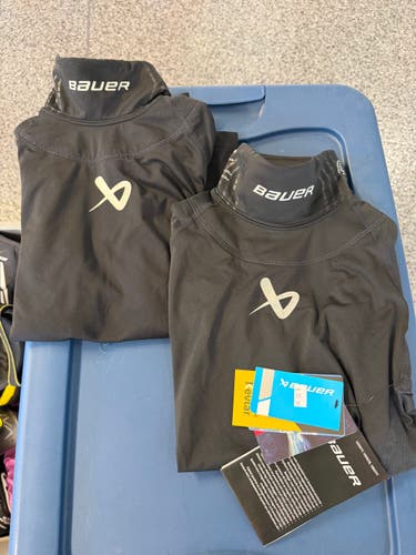 Black Small Kids Unisex Bauer Compression (New)