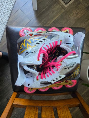 Custom Upgraded Mission Inhaler FS1 Inline Skates – Senior / Elite-Level