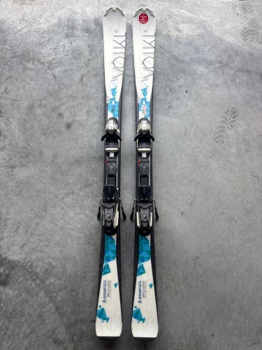 Women's Volkl Essenza 149 cm Skis With Marker Fastrak 10 Bindings (Used)