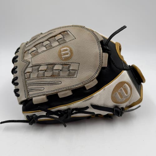 Wilson A2000 V125 12.5” Lefty Outfield Softball Baseball Glove