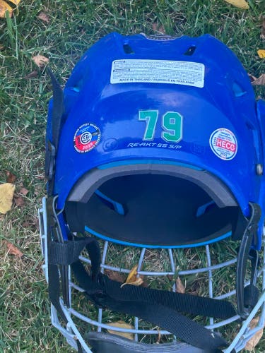 Youth Bauer Re-Akt 55 Helmet (Used)