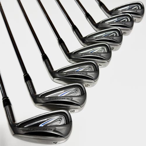 Nike Slingshot (2010) Iron Set 4-9, PW Right Handed Uniflex Steel Shafts